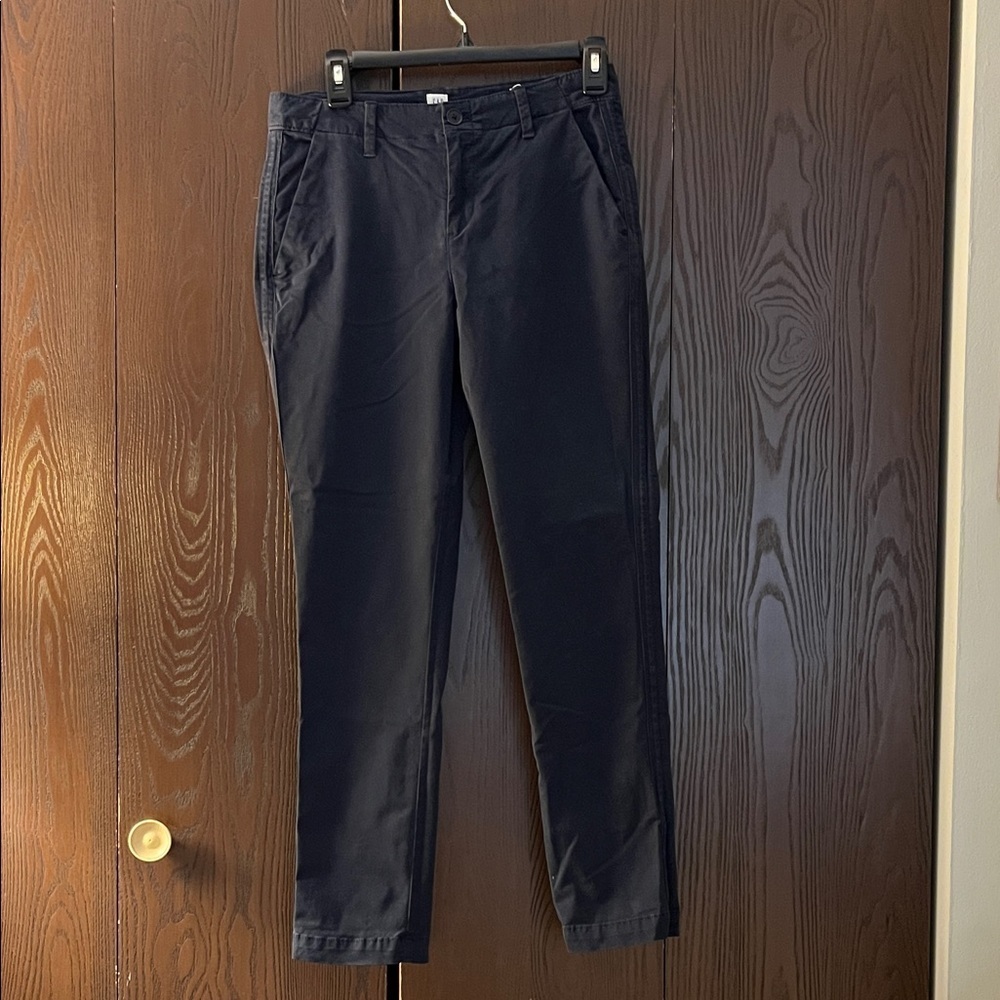 Gap black, girlfriend chins pants. Size 0